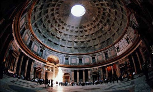 dome-inside-pantheon-rome-on-segway